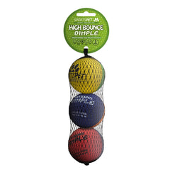 High Bounce Dimple Bounce Balls 3pack